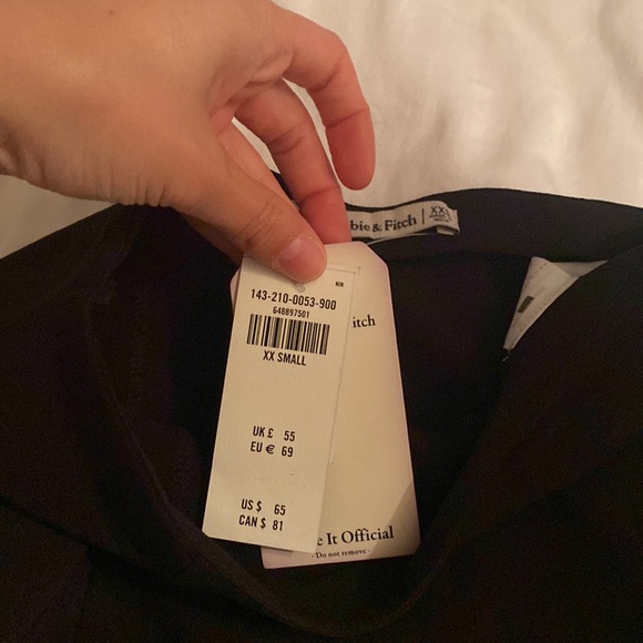 Abercrombie & Fitch Black Slit Skirt - Picture 6 of 7